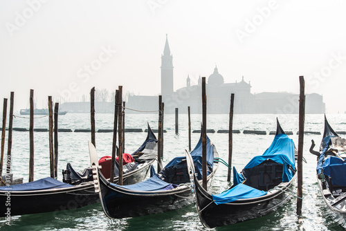Gondolas in Venice, Italy © Lucia