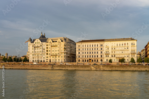 Panorama cityscape view in Budapest, Hungary.