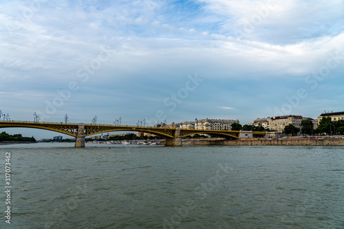 Margaret Bridge in Budapest, Hungary. © alzamu79