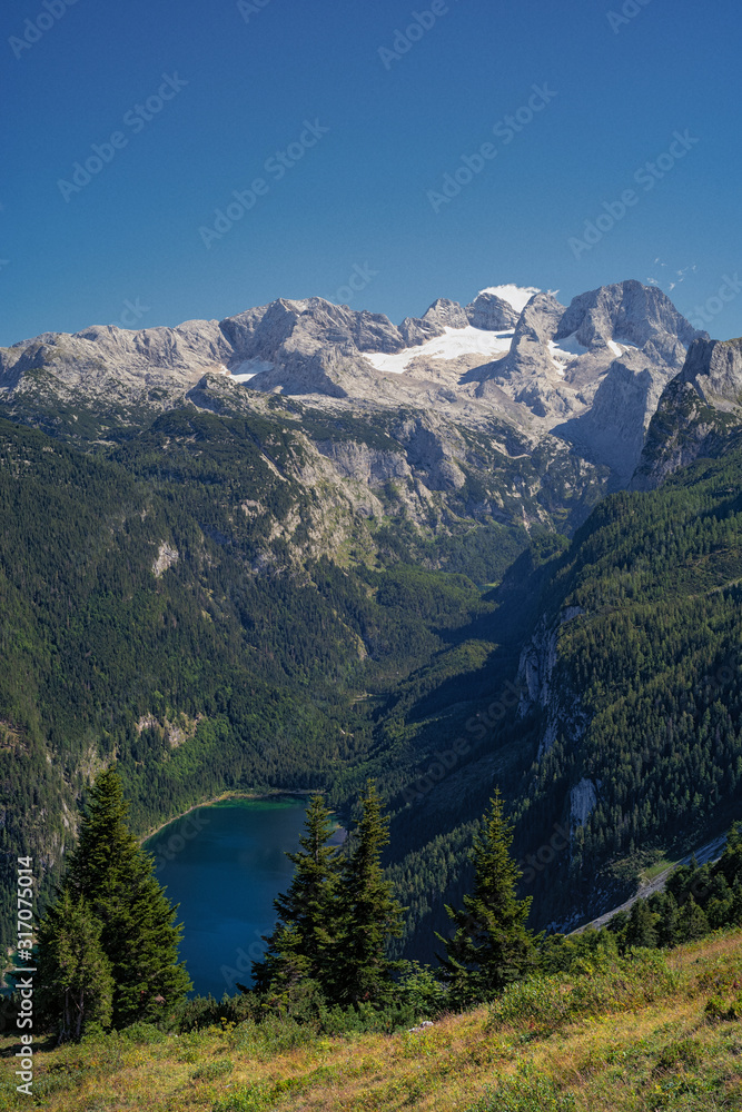 Dachsteingebirge mit Gosausee