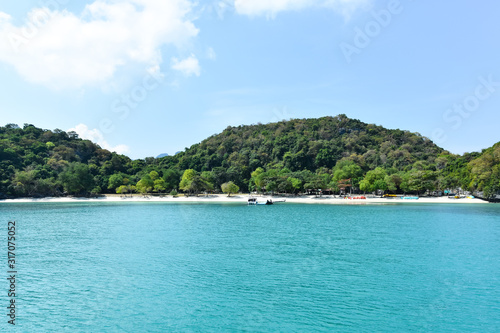One of the forty-two islands of Ang Thong Marine Park