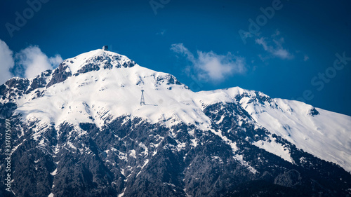 alps in winter