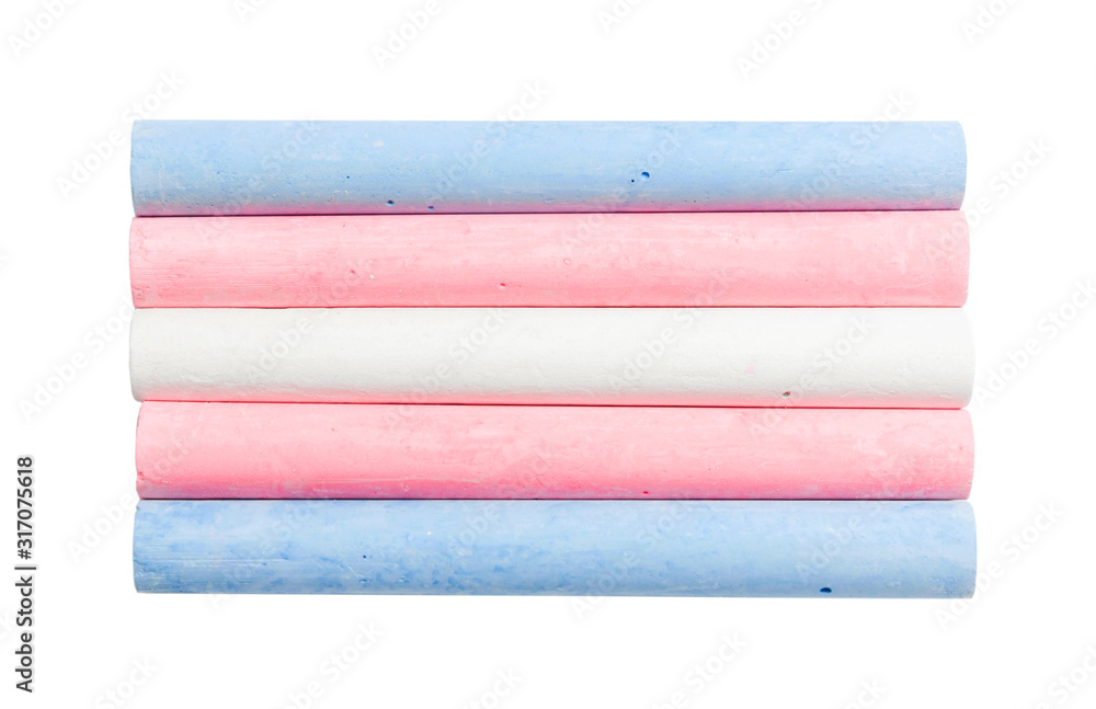chalk color flag transgender . chalk color flag transgender .