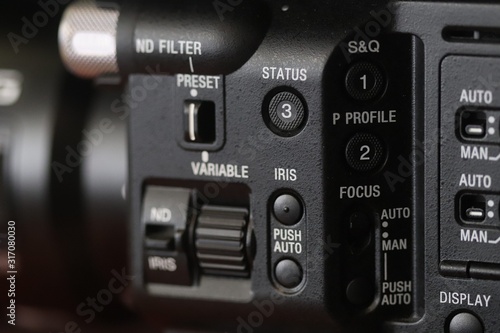 Schilderij op canvas Sony FS5 Camera Body