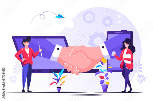 online conclusion of the transaction
