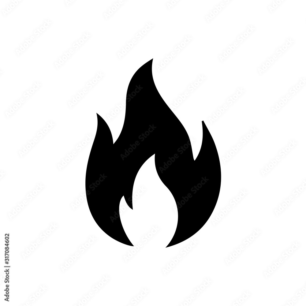 Fire icon trendy Fire icon trendy