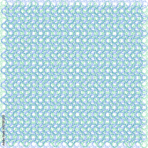 Guilloche lines security  background for certificate, watermark design element,