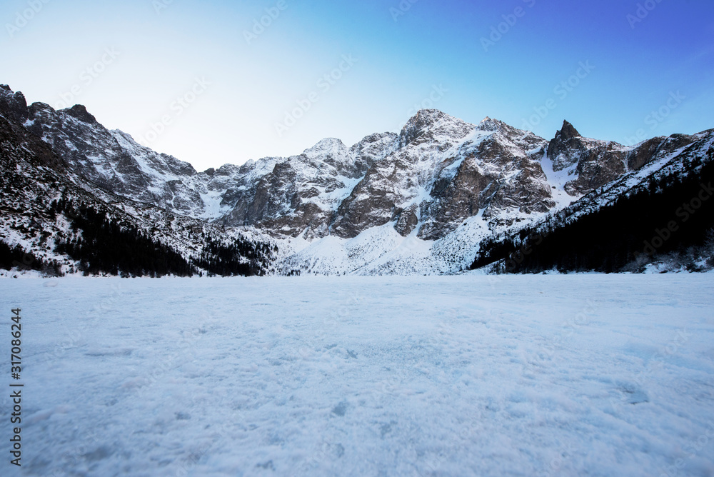 Fototapeta premium Morskie Oko Tatry