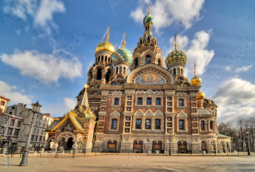 The Church of the Savior on Spilled Blood in Saint Petersburg, Russia. © robnaw