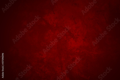 Abstract dark red background with old grunge texture. Abstract valentines day concept background.