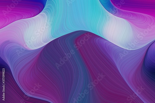 abstract fluid design with dark slate blue, corn flower blue and light pastel purple colors. can be used as texture, background or wallpaper