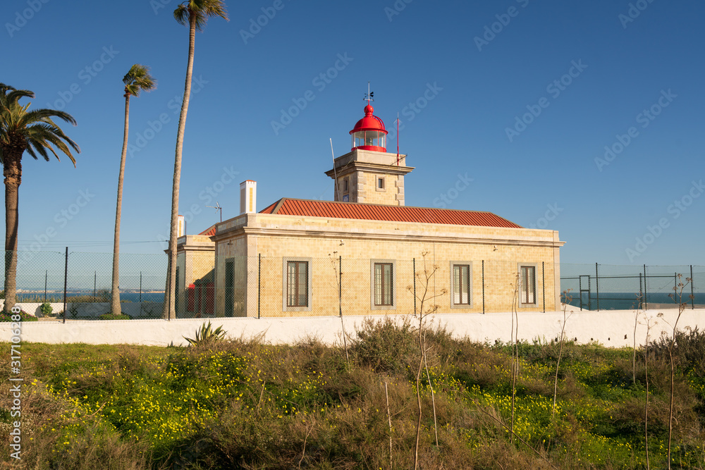 Ponta da Piedade farol Lighthouse in Lagos, in Portugal