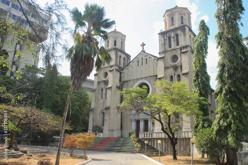 Holy Ghost Cathedral, Mombasa is one of the few Catholic Christian churches in Kenya. Christianity in Africa.