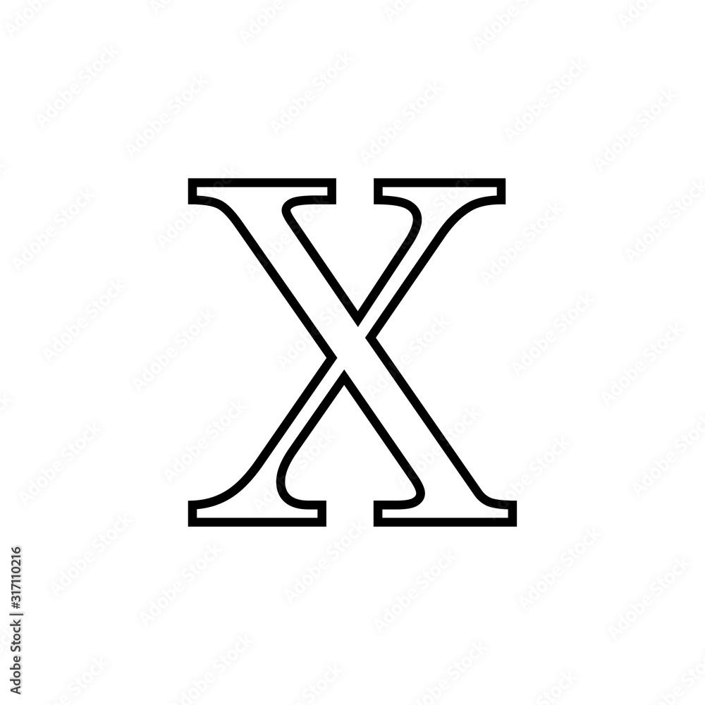 Russian alphabet trendy Russian alphabet trendy