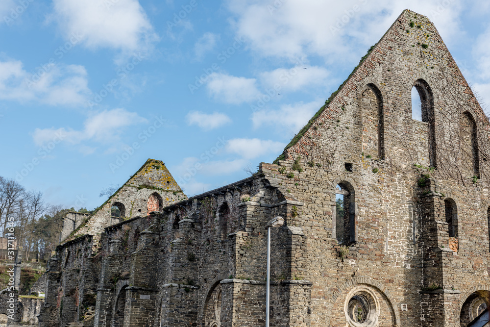 Villers Abbey abbaye de Villers is an abandoned ancient Cistercian abbey Villers Abbey abbaye de Villers is an abandoned ancient Cistercian abbey