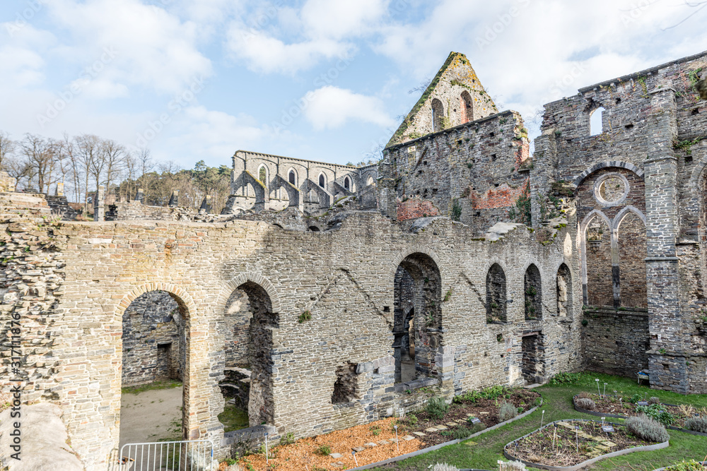 Villers Abbey abbaye de Villers is an abandoned ancient Cistercian abbey
