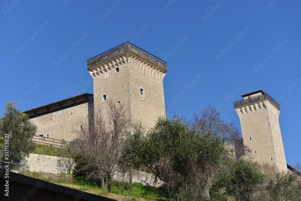 Fototapeta premium Un castello medievale