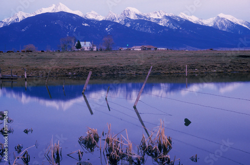 Ninepipe National Wildlife Refuge, Montana photo