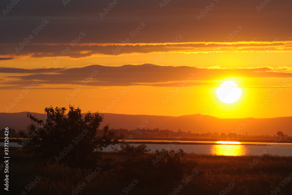 Seewinkel Sonnenuntergang Seewinkel Sonnenuntergang