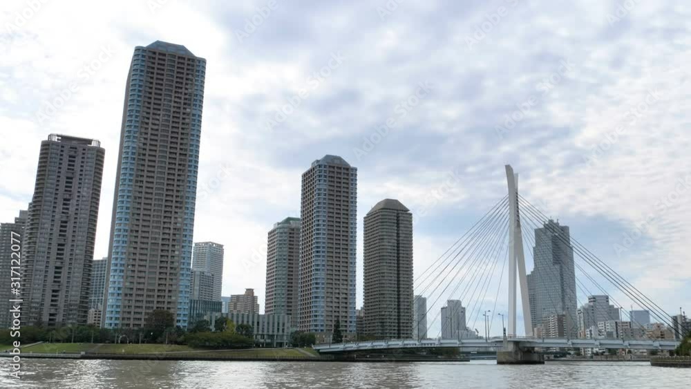 A cityscape view of the buildings in Tokyo Japan A cityscape view of the buildings in Tokyo Japan