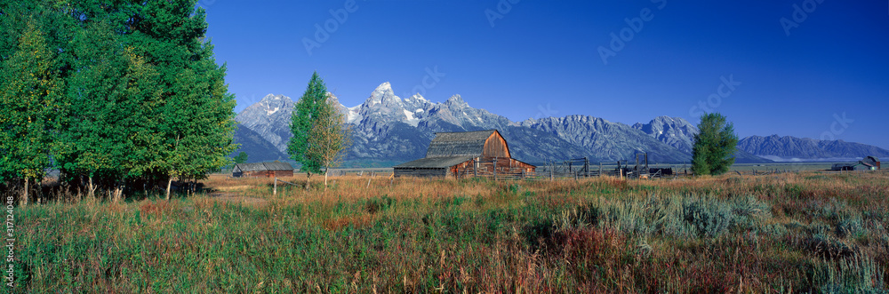 Pioneer Farm, Grand Teton National Park, Wyoming Pioneer Farm, Grand Teton National Park, Wyoming