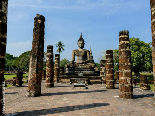 Photography temple in angkor cambodia, digital photo picture as a background