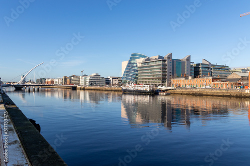 Liffey River, Dublin © Petru