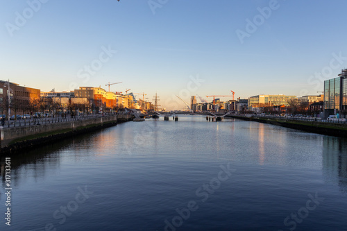 Liffey River  Dublin