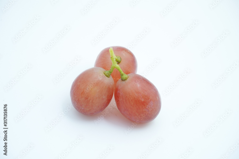 Fresh grape isolated on white background. Fresh grape isolated on white background.