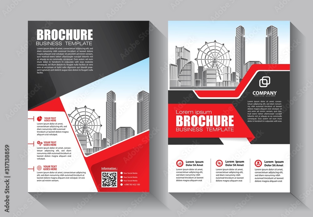 Business abstract vector template. Brochure design, cover modern layout, annual report, poster, flyer in A4 with colorful triangles, geometric shapes for tech, science, market with light background Business abstract vector template. Brochure design, cover modern layout, annual report, poster, flyer in A4 with colorful triangles, geometric shapes for tech, science, market with light background