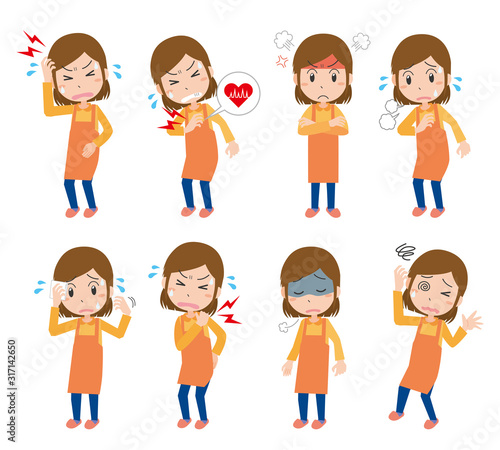 女性　更年期障害　更年期　症状　セット