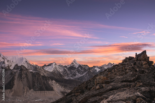 Ama Dablam view photo