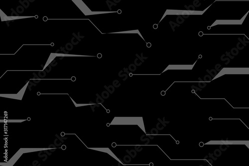 Classic black pantone with modern design abstract background. EPS10 vector Illustration.
