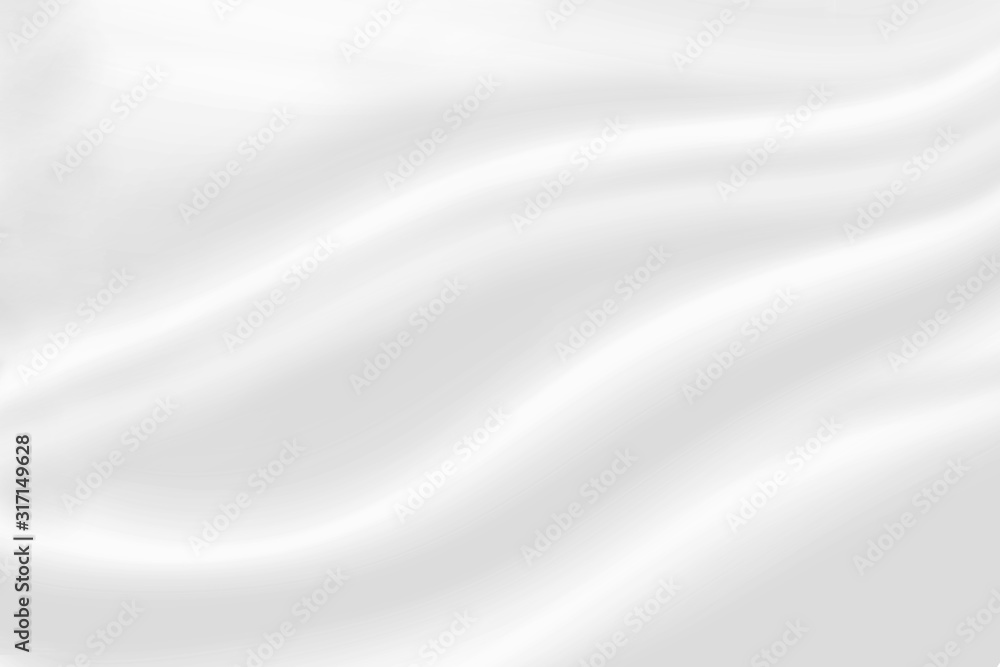 abstract background White cloth with soft waves. Texture and pattern. abstract background White cloth with soft waves. Texture and pattern.