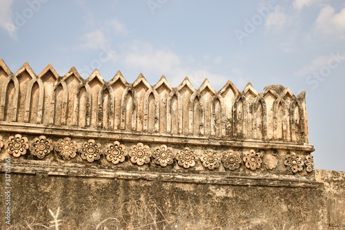 Wallpaper Mural Old Ancient Antique Historical Ruined Architecture of Golconda Fort Walls