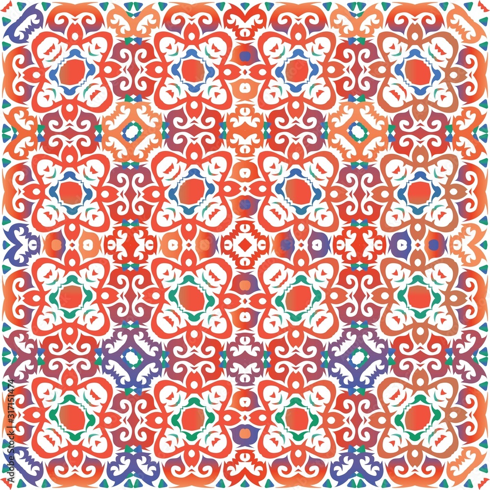 Antique talavera tiles patchwork. Antique talavera tiles patchwork.