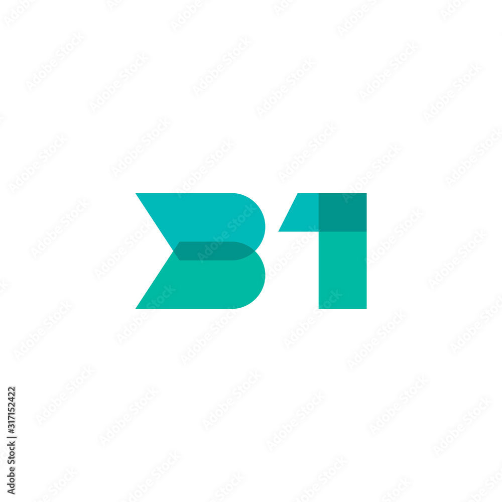number 31 thirty-one logo design simple vector Stock Vector