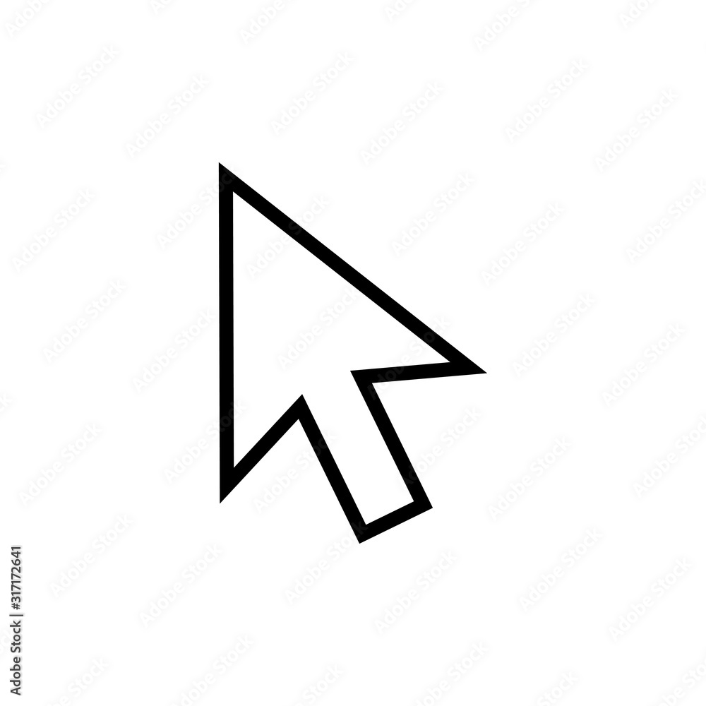 Pointer Cursor Symbol Icon Design Illustration Eps 10 Pointer Cursor Symbol Icon Design Illustration Eps 10