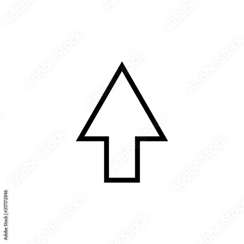 Pointer Cursor Symbol Icon Design Illustration Eps 10