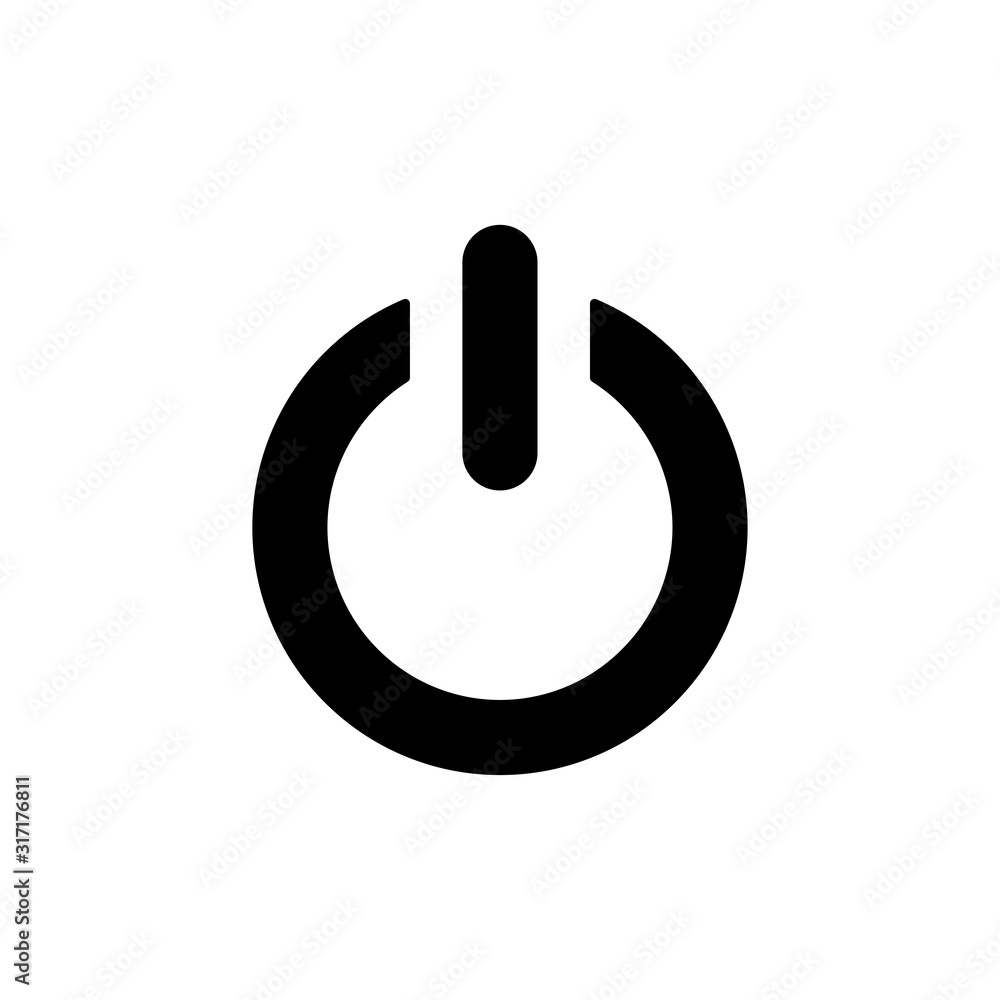 Power Button Symbol Icon Vector Design Illustration EPS 10 Power Button Symbol Icon Vector Design Illustration EPS 10