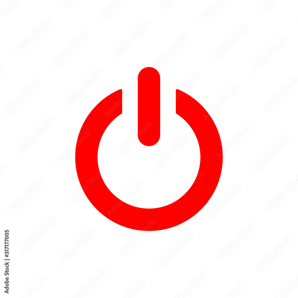 Power Button Symbol Icon Vector Design Illustration EPS 10 Power Button Symbol Icon Vector Design Illustration EPS 10