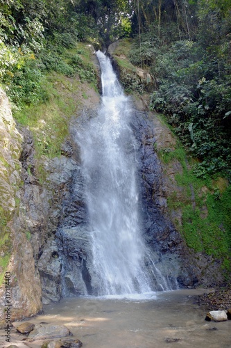 waterfall in forest
