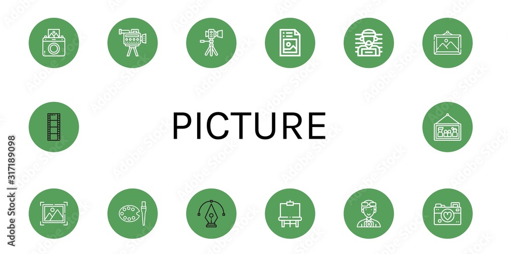 picture icon set picture icon set