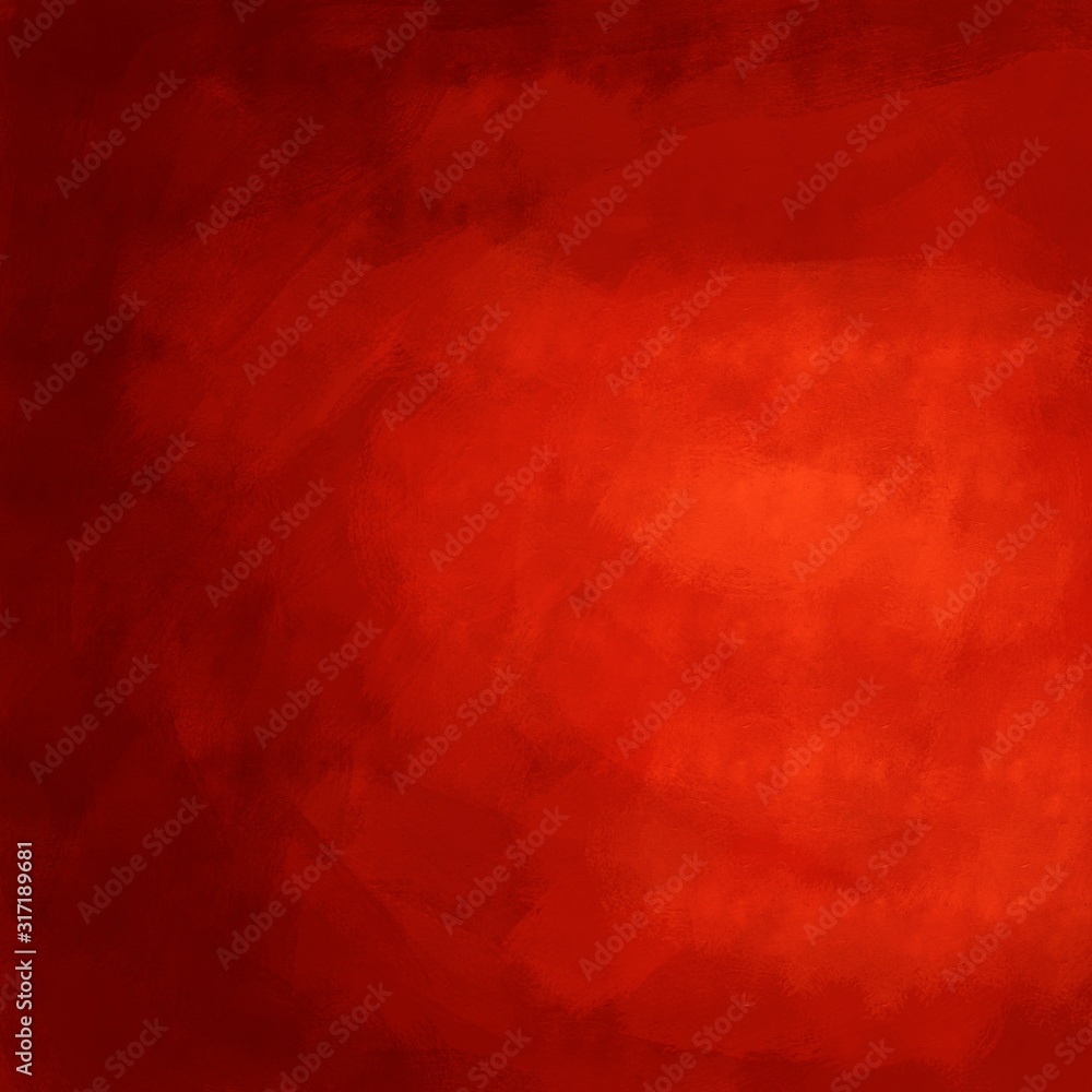 Red abstract background with grunge texture