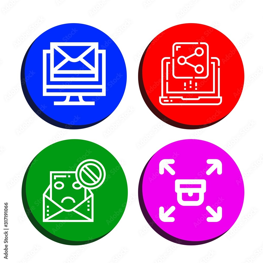 send icon set send icon set