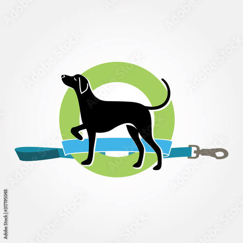 Pet Sitter Dog Sitter Logo Template