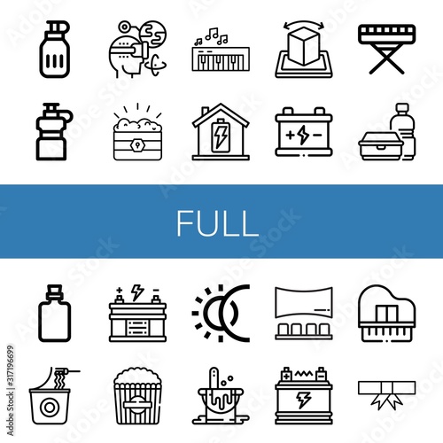 full simple icons set