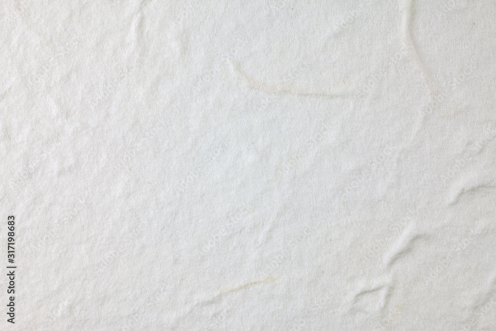 Obraz premium White Mulberry paper background.