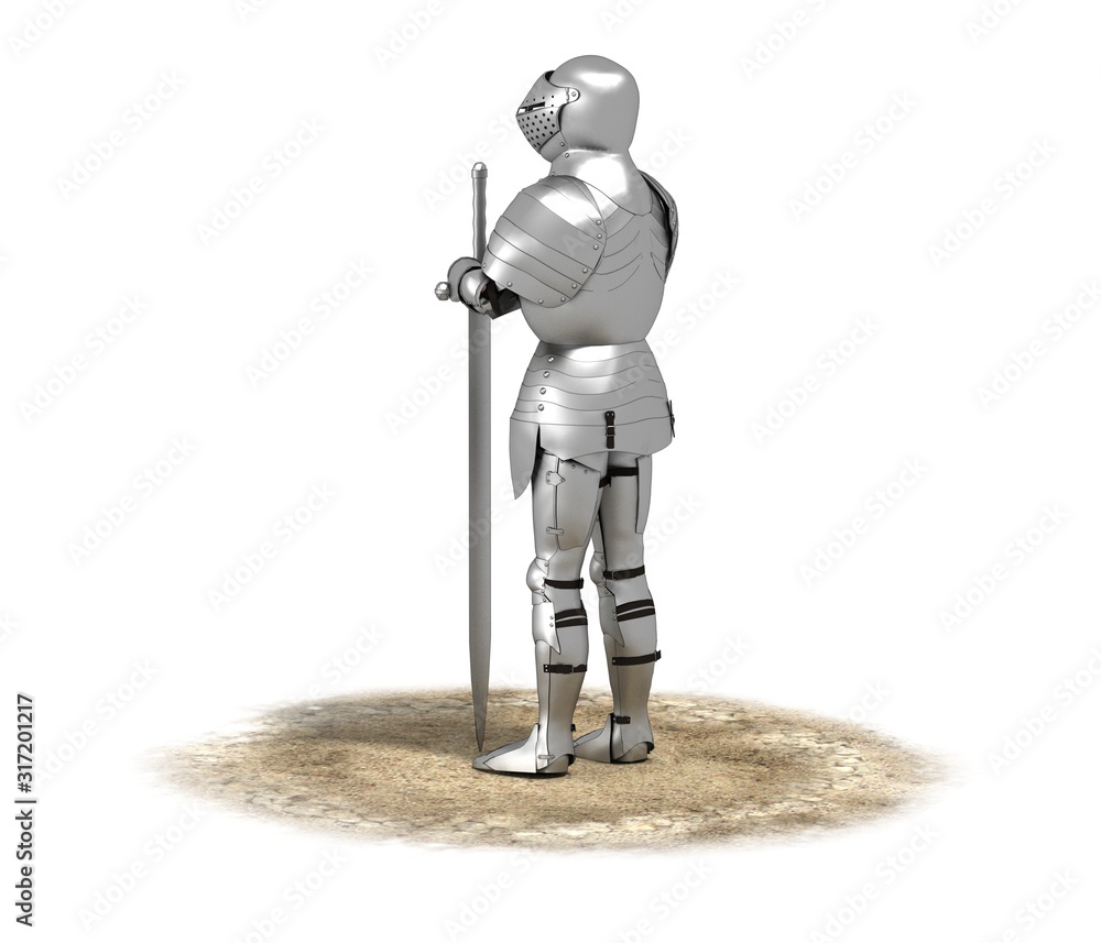 3D rendering, warrior character, illustration 3D rendering, warrior character, illustration