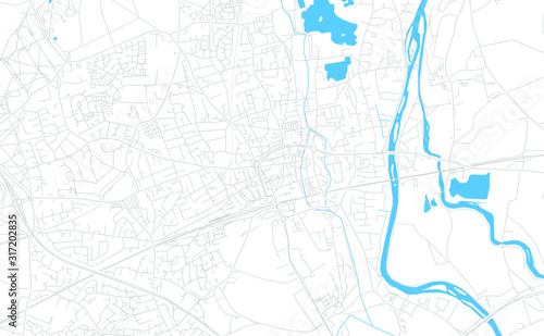 Wallpaper Mural Maidenhead, England bright vector map Torontodigital.ca